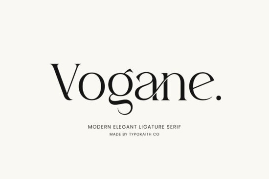 Vogane Font